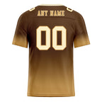 Custom Camel Fade Fashion Personalized Authentic Football Jersey FBJ02-D06093