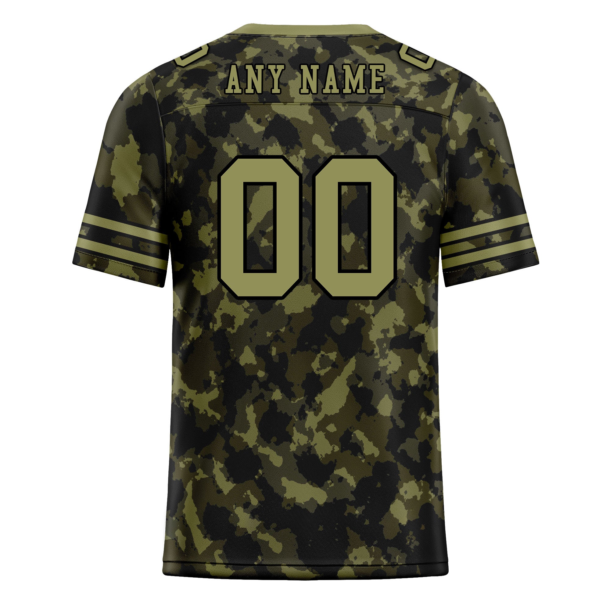 Custom Camo Personalized Authentic Football Jersey FBJ02-D06111