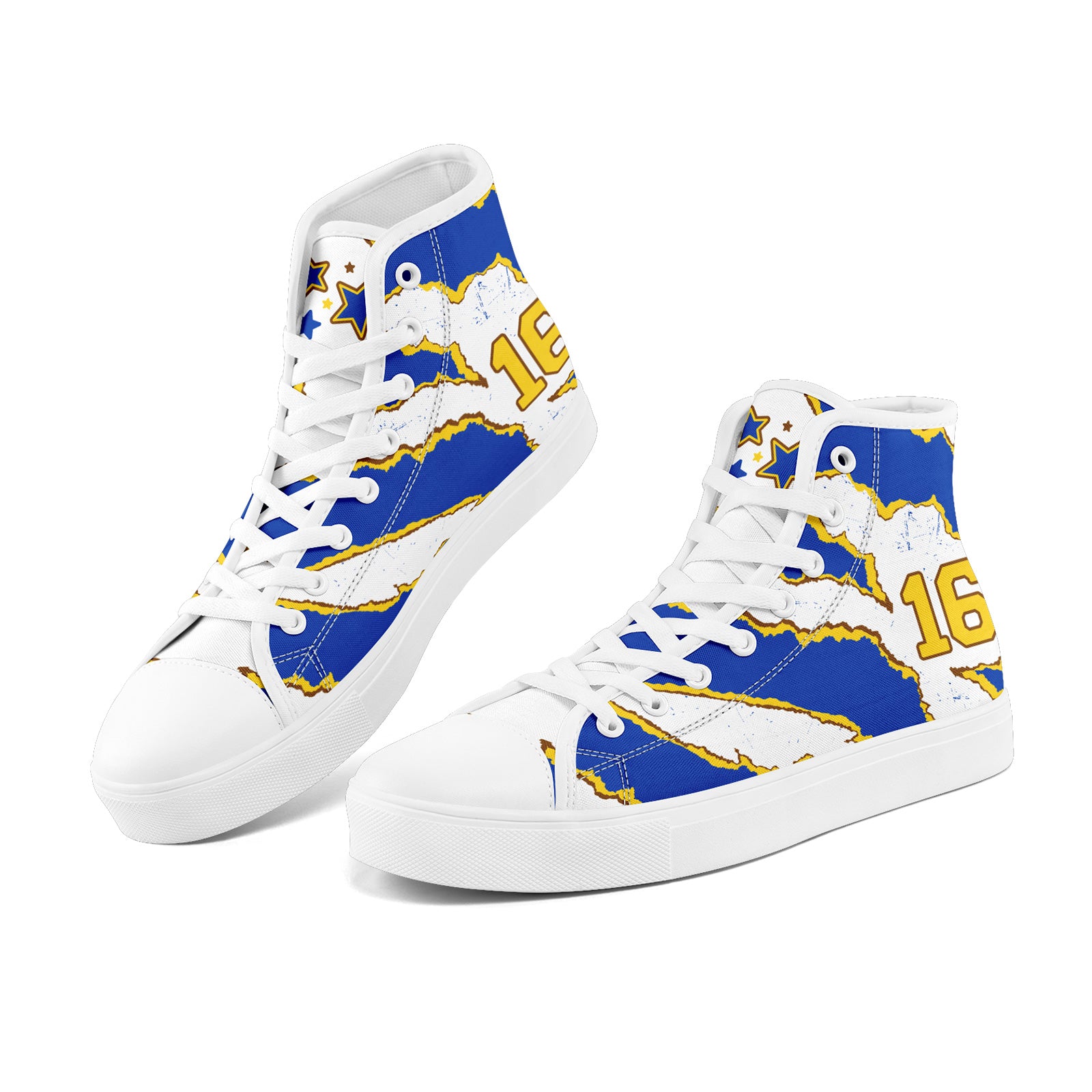 Custom Uruguay 2026 World Cup Sneakers DIY Country Flag Running Shoes Lightweight Sport Shoes Gift for Football Fans Personalized Team Name and Logo FN024-F009125-8