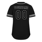 Custom Black Classic Style Black Personalized Authentic Baseball Jersey UN002-bd0b00d8-c0