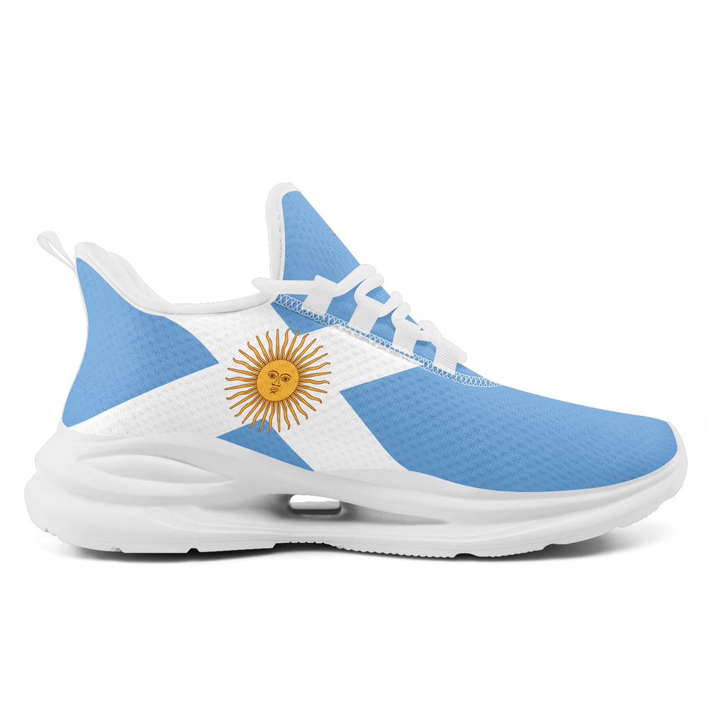 Custom 2026 World Cup Argentina Sneakers DIY Country Flag Running Shoes Lightweight Sport Shoes Gift for Football Fans Personalized Team Name and Logo FN079-F027048-3