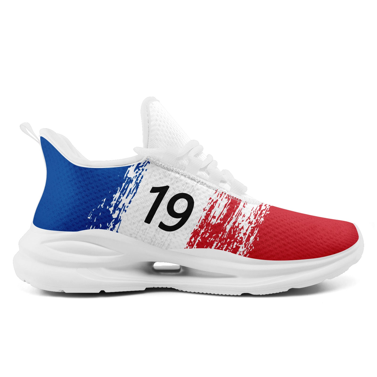 Custom South Korea 2026 World Cup Sneakers DIY Country Flag Running Shoes Lightweight Sport Shoes Gift for Football Fans Personalized Team Name and Logo FN079-F009118-4