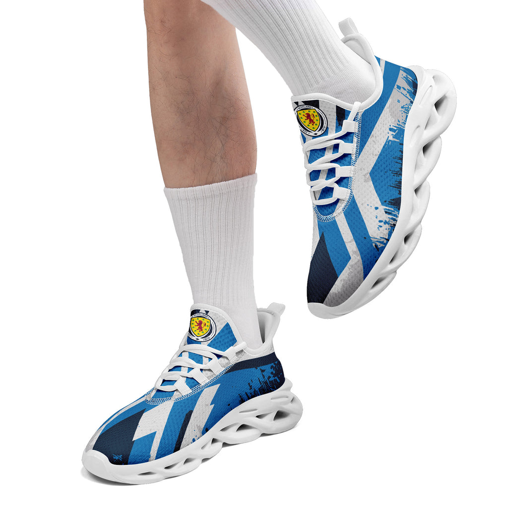 Custom Scotland 2026 World Cup Sneakers DIY Country Flag Running Shoes Lightweight Sport Shoes Gift for Football Fans Personalized Team Name and Logo FN003-F020027-5