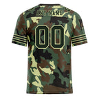 Custom Camo Personalized Authentic Football Jersey FBJ02-D06121