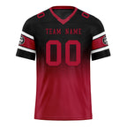 Custom Red Black Atlanta Football Jersey and Hat Combo Offer Personalized Combo ZH-D020326-3
