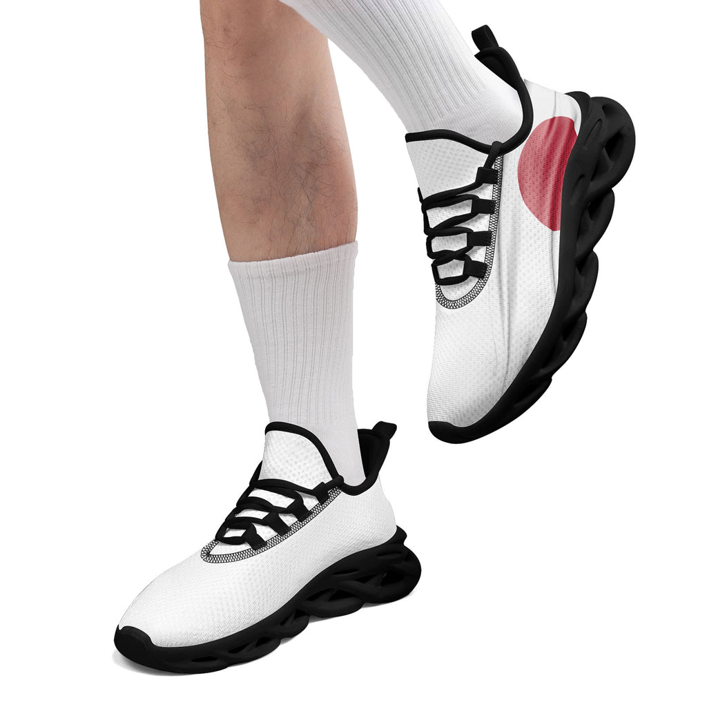 Custom Japan 2026 World Cup Sneakers DIY Country Flag Running Shoes Lightweight Sport Shoes Gift for Football Fans Personalized Team Name and Logo FN003-F025044-4