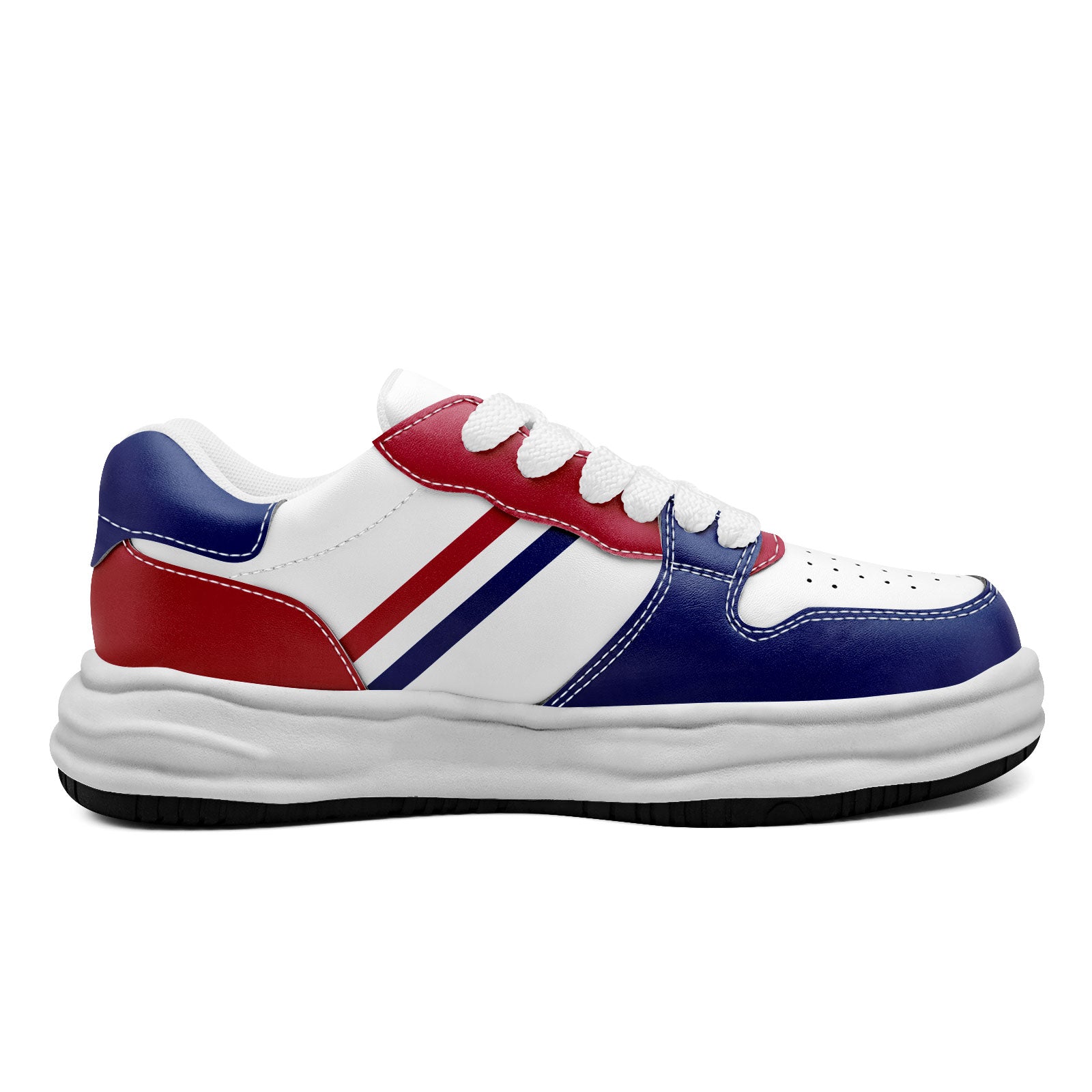 Custom Red Blue New York Shoes Personalized Sneaker FN032-D020389-21