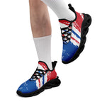 Custom South Korea 2026 World Cup Sneakers DIY Country Flag Running Shoes Lightweight Sport Shoes Gift for Football Fans Personalized Team Name and Logo FN003-F009130-2