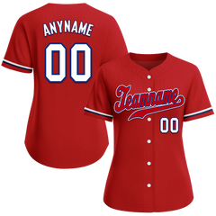 Custom Red Classic Style Red Personalized Authentic Baseball Jersey BSBJ01-bd0facd