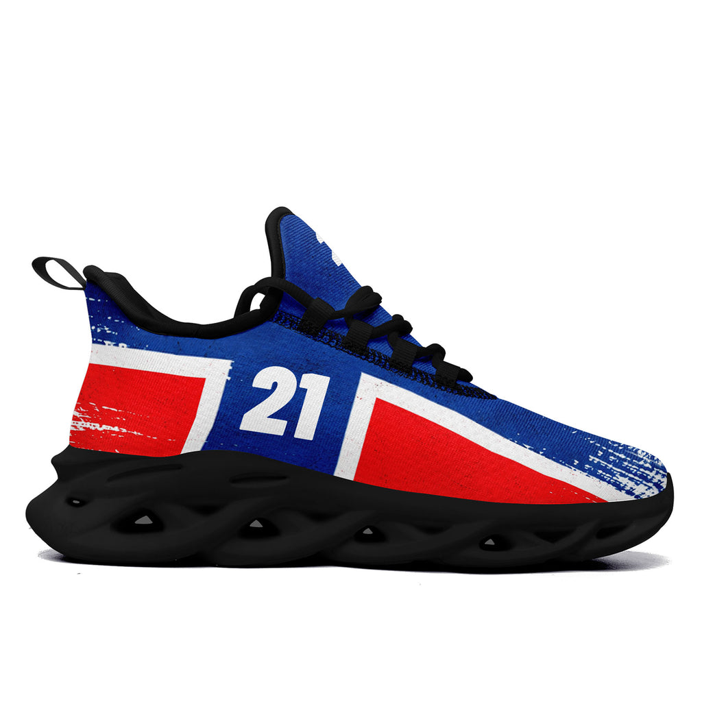 Custom 2026 World Cup Norway Sneakers DIY Country Flag Running Shoes Lightweight Sport Shoes Gift for Football Fans Personalized Team Name and Logo FN003-F027078-9