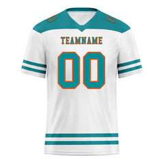 Custom Miami Personalized Authentic Football Jersey FBJ02-E0607-2