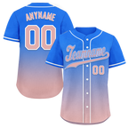Custom Blue Pink Fade Fashion Personalized Authentic Baseball Jersey BSBJ01-D0a70e0
