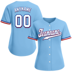 Custom Cyan Classic Style White Personalized Authentic Baseball Jersey BSBJ01-bd0fabd