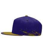 Custom Blue Yellow Baltimore MaxSoul Shoes and Hat Combo Offer Personalized Combo ZH-D020264-2