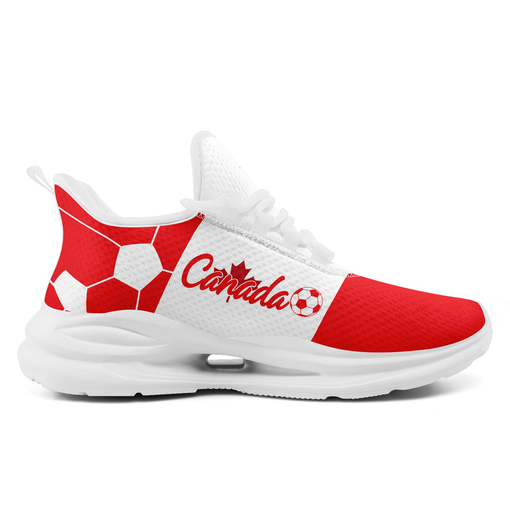 Custom 2026 World Cup Canada Sneakers DIY Country Flag Running Shoes Lightweight Sport Shoes Gift for Football Fans Personalized Team Name and Logo FN079-F023063-2
