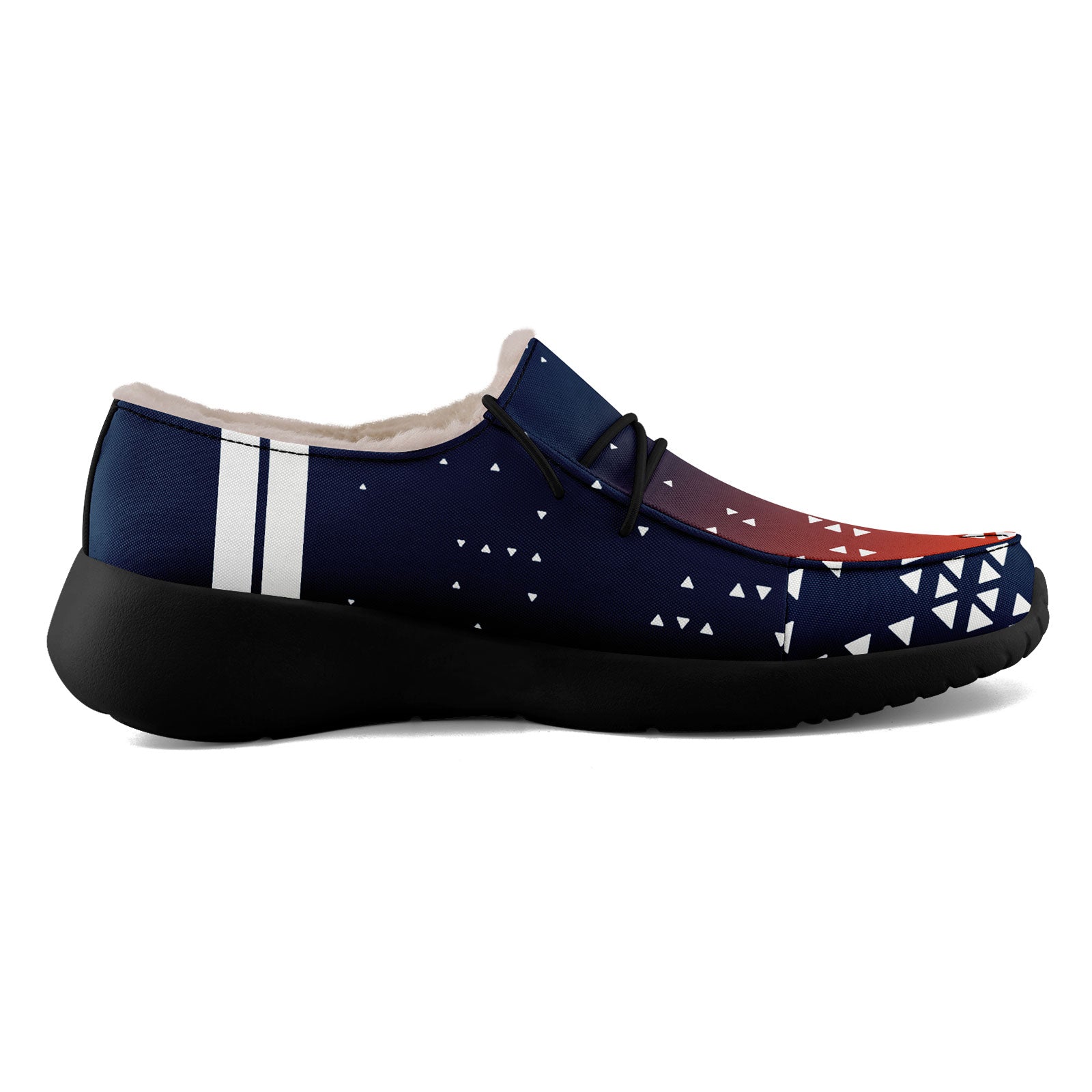 Custom Blue White Denver Shoes Personalized Sneaker FN042-D020279-10
