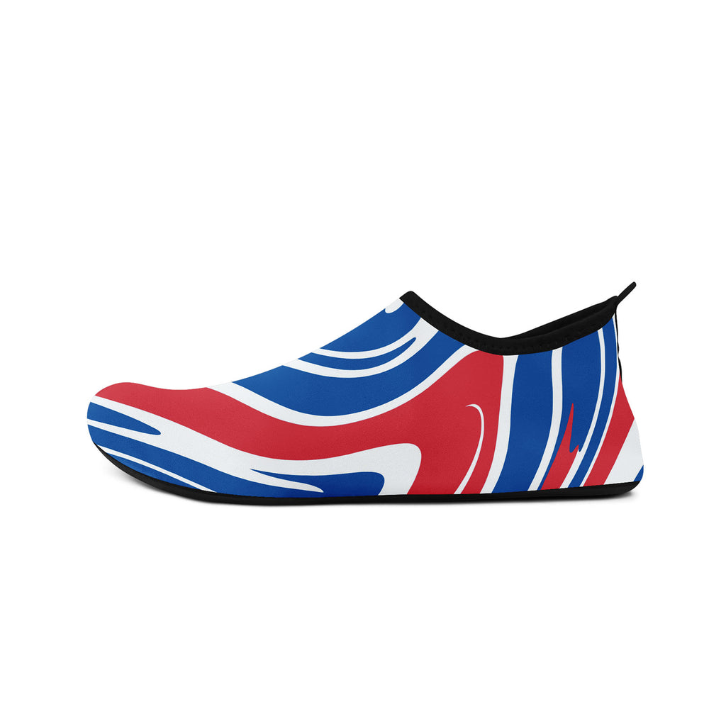 Custom South Korea 2026 World Cup Sneakers DIY Country Flag Running Shoes Lightweight Sport Shoes Gift for Football Fans Personalized Team Name and Logo FN086-F009141-3