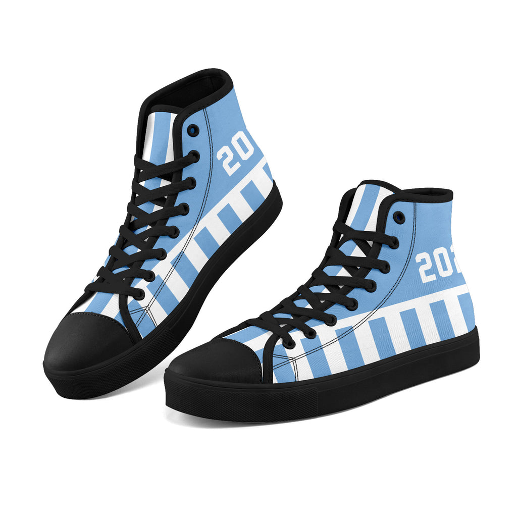 Custom 2026 World Cup Argentina Sneakers DIY Country Flag Running Shoes Lightweight Sport Shoes Gift for Football Fans Personalized Team Name and Logo FN024-F027093-4