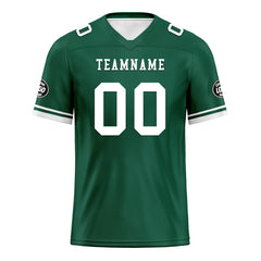 Custom Green New York Personalized Authentic Football Jersey FBJ02-D020263-28