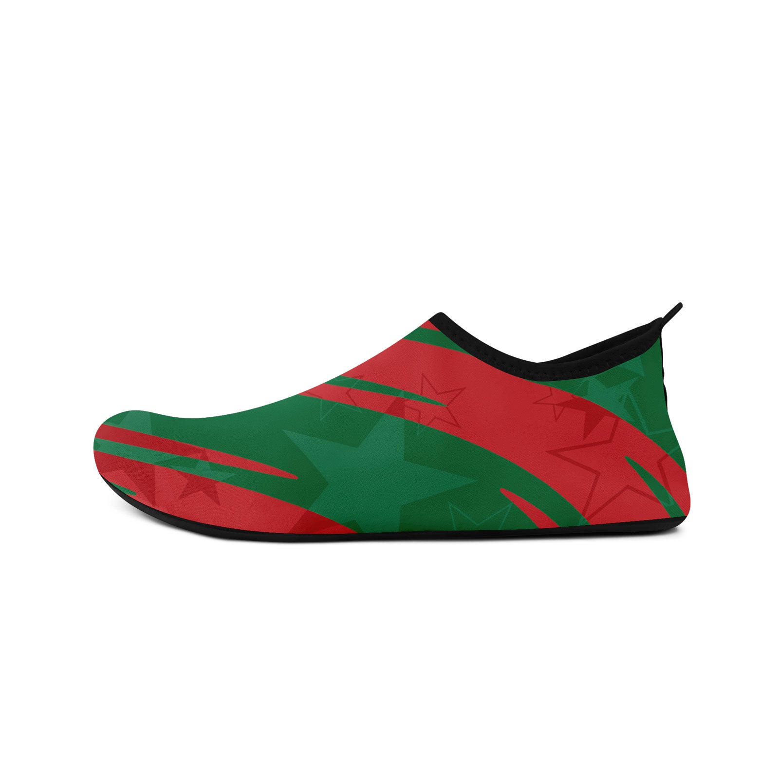 Custom Morocco 2026 World Cup Sneakers DIY Country Flag Running Shoes Lightweight Sport Shoes Gift for Football Fans Personalized Team Name and Logo FN086-F009143-5