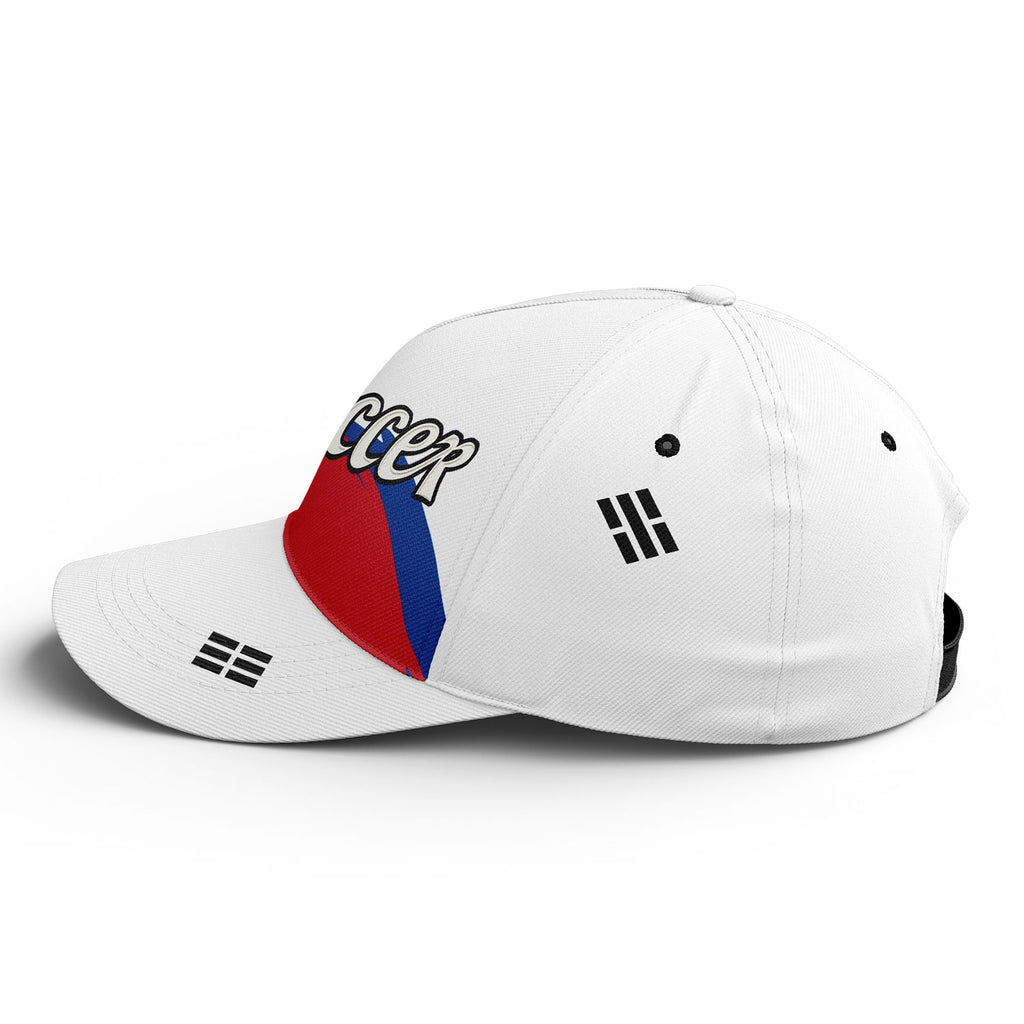 Personalized 2026 South Korea Soccer Fan Hat - Add Your Name & Design Custom 2026 Football Tournament Hat YW061-F009127-4