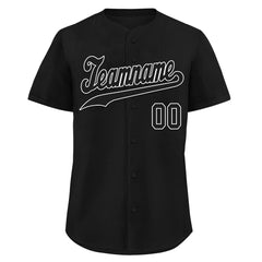 Custom Black World Cancer Day Personalized Authentic Baseball Jersey BSBJ01-E06020-16