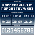 Custom Blue White Fade Fashion Dallas High-Performance American Football Jersey FBJ06-D020252-9