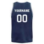 Custom Blue Classic Style Sports Uniform Basketball Jersey BBJ01-D020105-9