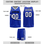 Custom Lake Blue White Milwaukee City Edition Personalized Reversible Basketball Set Sports Basketball Jersey BBJ01R-D0610-17-COOLMAX