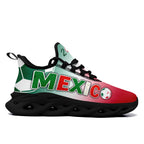 Custom 2026 World Cup Mexico Sneakers DIY Country Flag Running Shoes Lightweight Sport Shoes Gift for Football Fans Personalized Team Name and Logo FN003-F023075-1