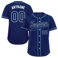Custom Blue Classic Style Blue Personalized Authentic Baseball Jersey BSBJ01-bd0fa0c
