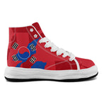 Custom South Korea 2026 World Cup Sneakers DIY Country Flag Running Shoes Lightweight Sport Shoes Gift for Football Fans Personalized Team Name and Logo FN039-F009106-1