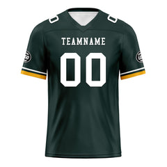 Custom Green Green Bay Personalized Authentic Football Jersey FBJ02-D020263-13