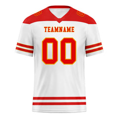Custom Kansas City Personalized Authentic Football Jersey FBJ02-E0607-16