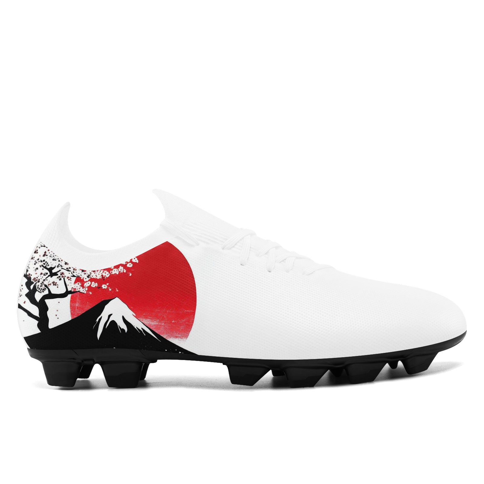 Custom Japan 2026 World Cup Sneakers DIY Country Flag Running Shoes Lightweight Sport Shoes Gift for Football Fans Personalized Team Name and Logo SC02-F025043-7