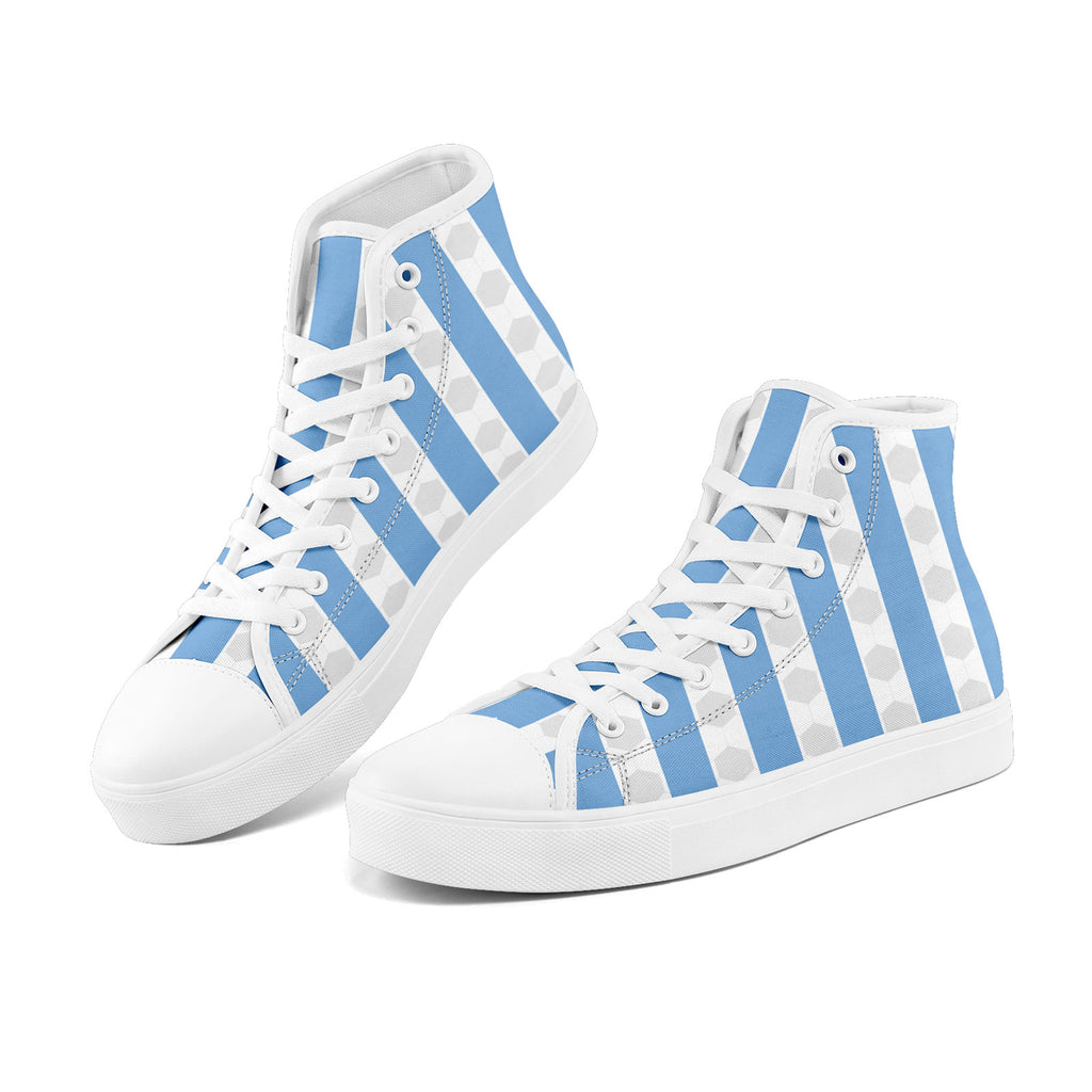Custom 2026 World Cup Argentina Sneakers DIY Country Flag Running Shoes Lightweight Sport Shoes Gift for Football Fans Personalized Team Name and Logo FN024-F027093-2