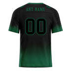 Custom Dark Geen Fade Fashion Personalized Authentic Football Jersey FBJ02-D06086
