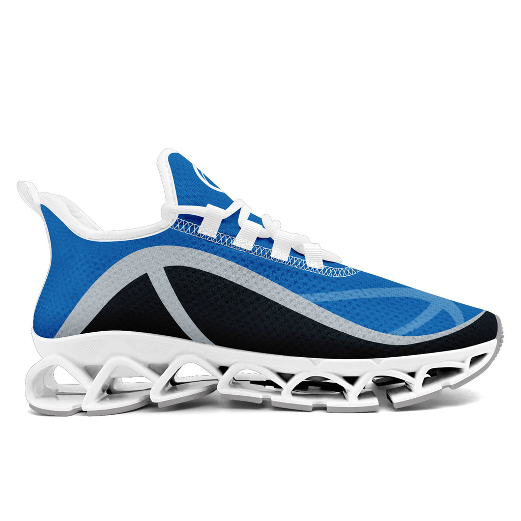 Custom Blue Black Maxsoul Shoes Personalized Sneaker FN003XD-D020391-9