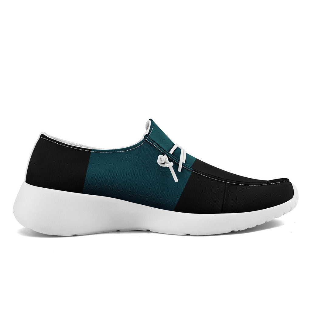 Custom Philadelphia Black Green Shoes Personalized Sneaker FN018-D020278-23