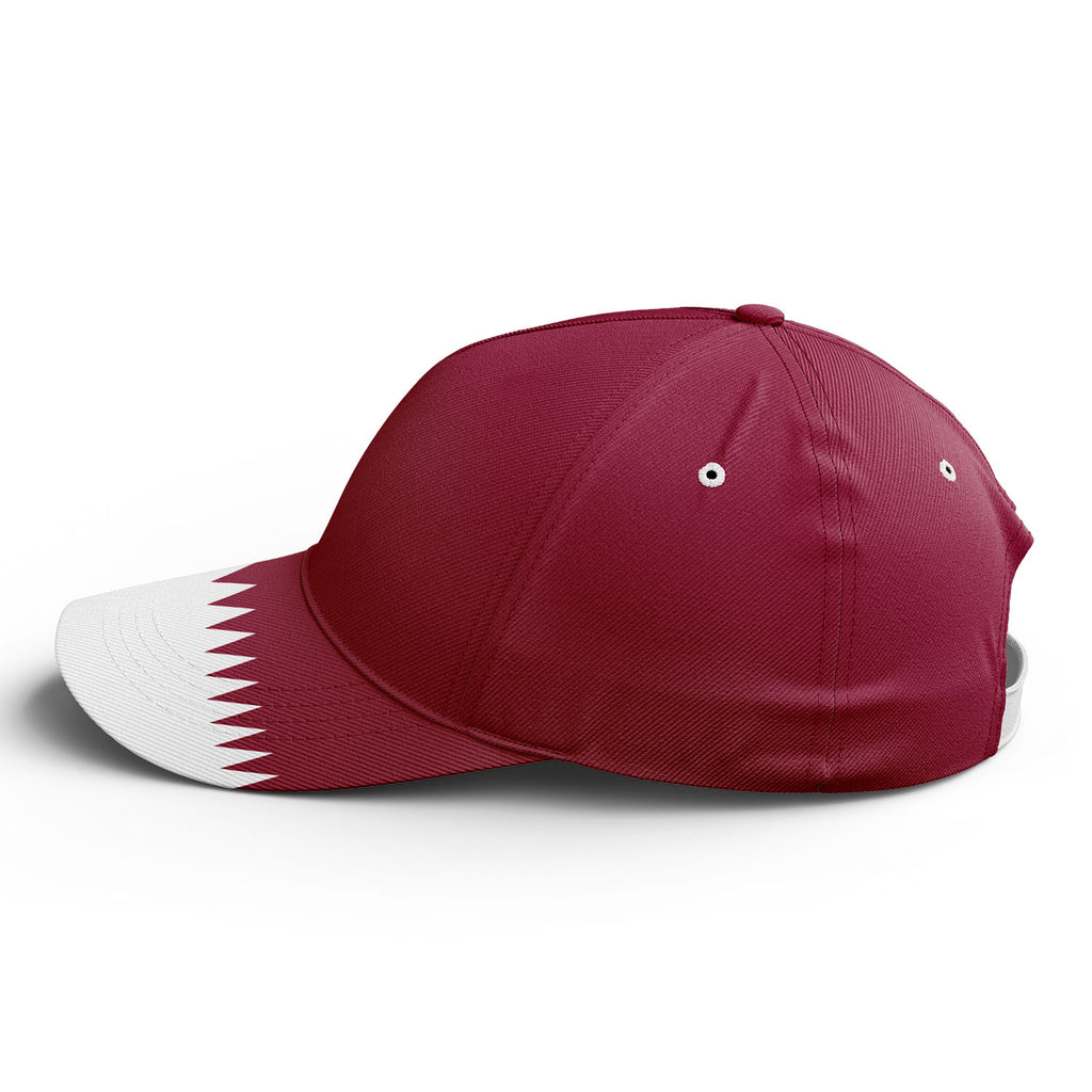Personalized 2026 Qatar Soccer Fan Hat - Add Your Name & Design Custom 2026 Football Tournament Hat YW061-F025143-1