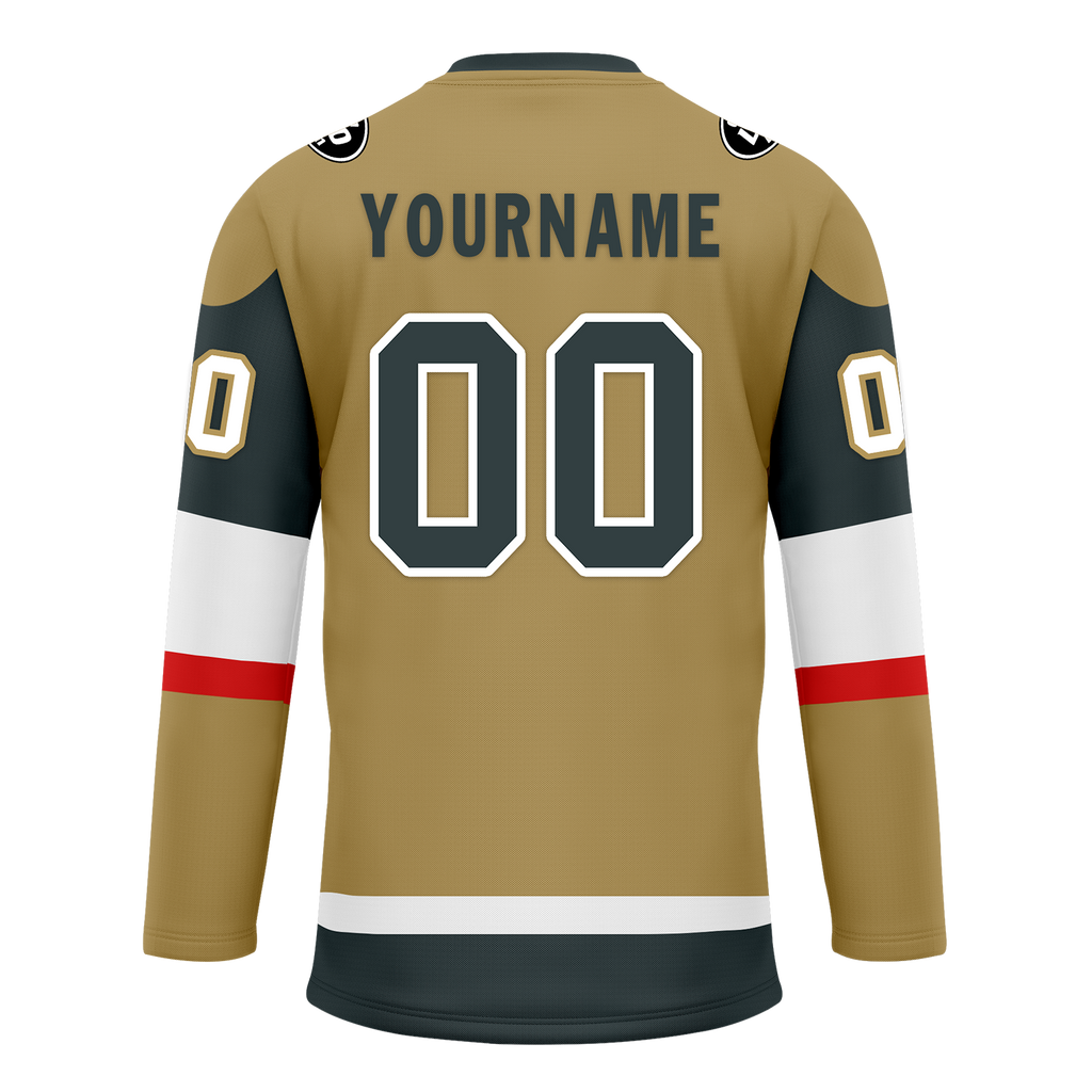 Custom Yellow Personalized Hockey Jersey HCKJ01-D0a70de