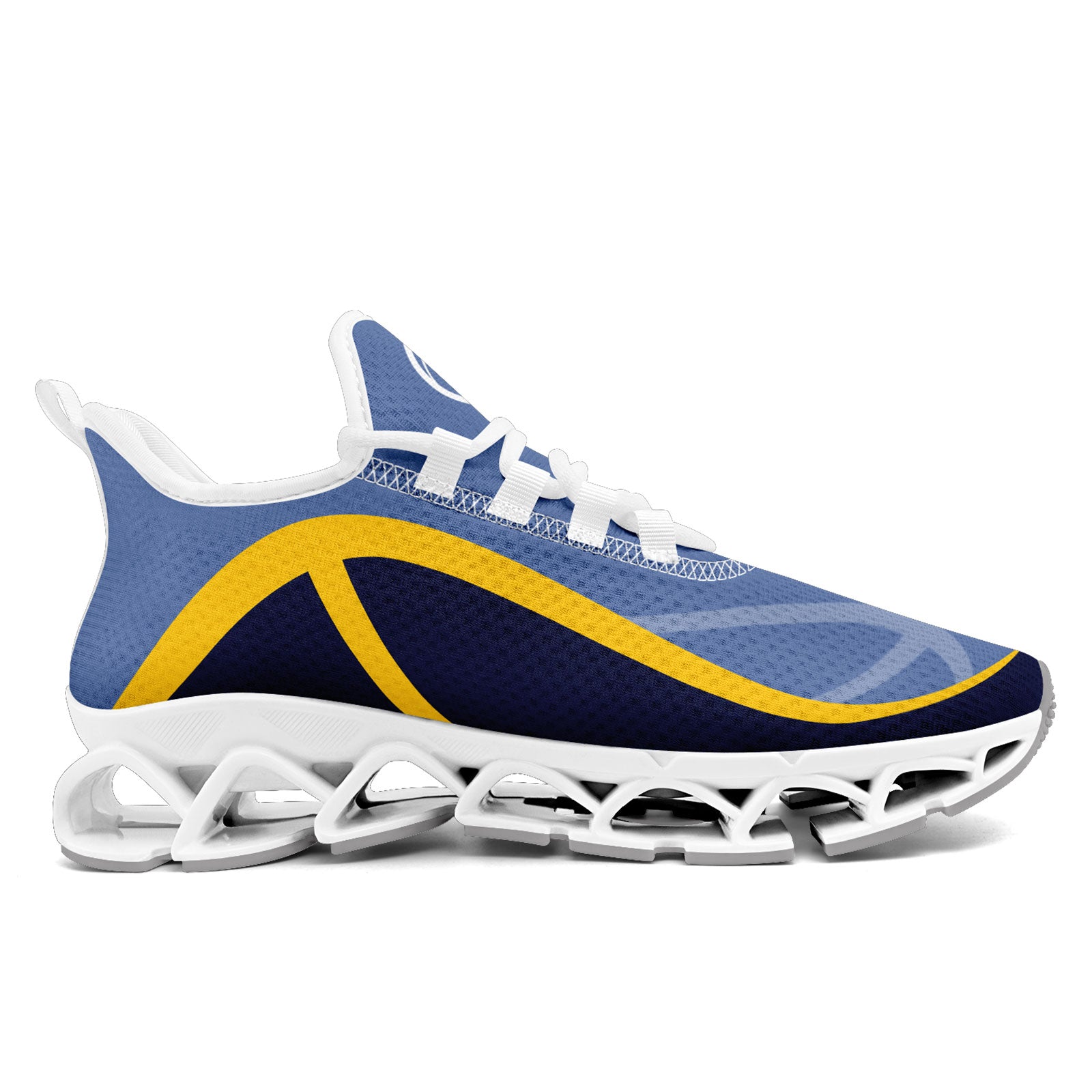 Custom Blue Yellow Maxsoul Shoes Personalized Sneaker FN003XD-D020391-11