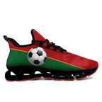 Custom Morocco 2026 World Cup Sneakers DIY Country Flag Running Shoes Lightweight Sport Shoes Gift for Football Fans Personalized Team Name and Logo FN003XD-F009086-3