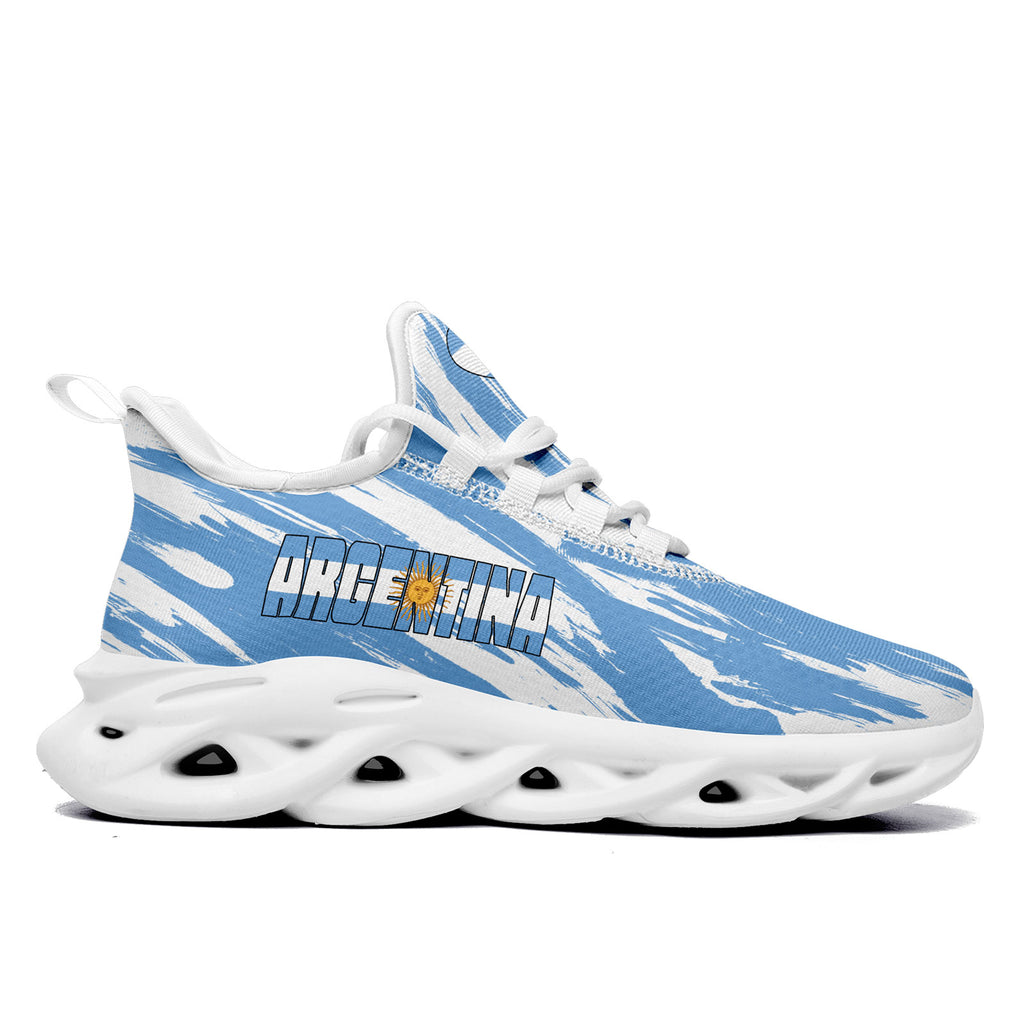 Custom 2026 World Cup Argentina Sneakers DIY Country Flag Running Shoes Lightweight Sport Shoes Gift for Football Fans Personalized Team Name and Logo FN027-F027044-5