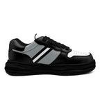 Custom Black Gray Las Vegas Shoes Personalized Sneaker FN032-D020389-20
