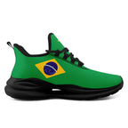 Custom 2026 World Cup Brazil Sneakers DIY Country Flag Running Shoes Lightweight Sport Shoes Gift for Football Fans Personalized Team Name and Logo FN079-F027049-1