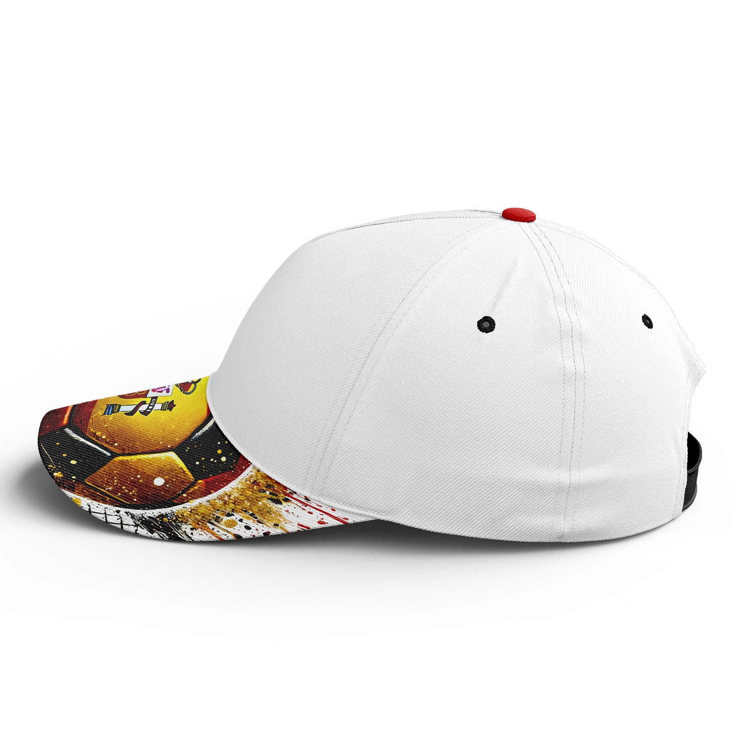 Personalized 2026 Spain Soccer Fan Hat - Add Your Name & Design Custom 2026 Football Tournament Hat YW061-F025073-4