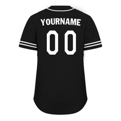 Custom Black Classic Style White Personalized Authentic Baseball Jersey UN002-bd0b00d8-ca