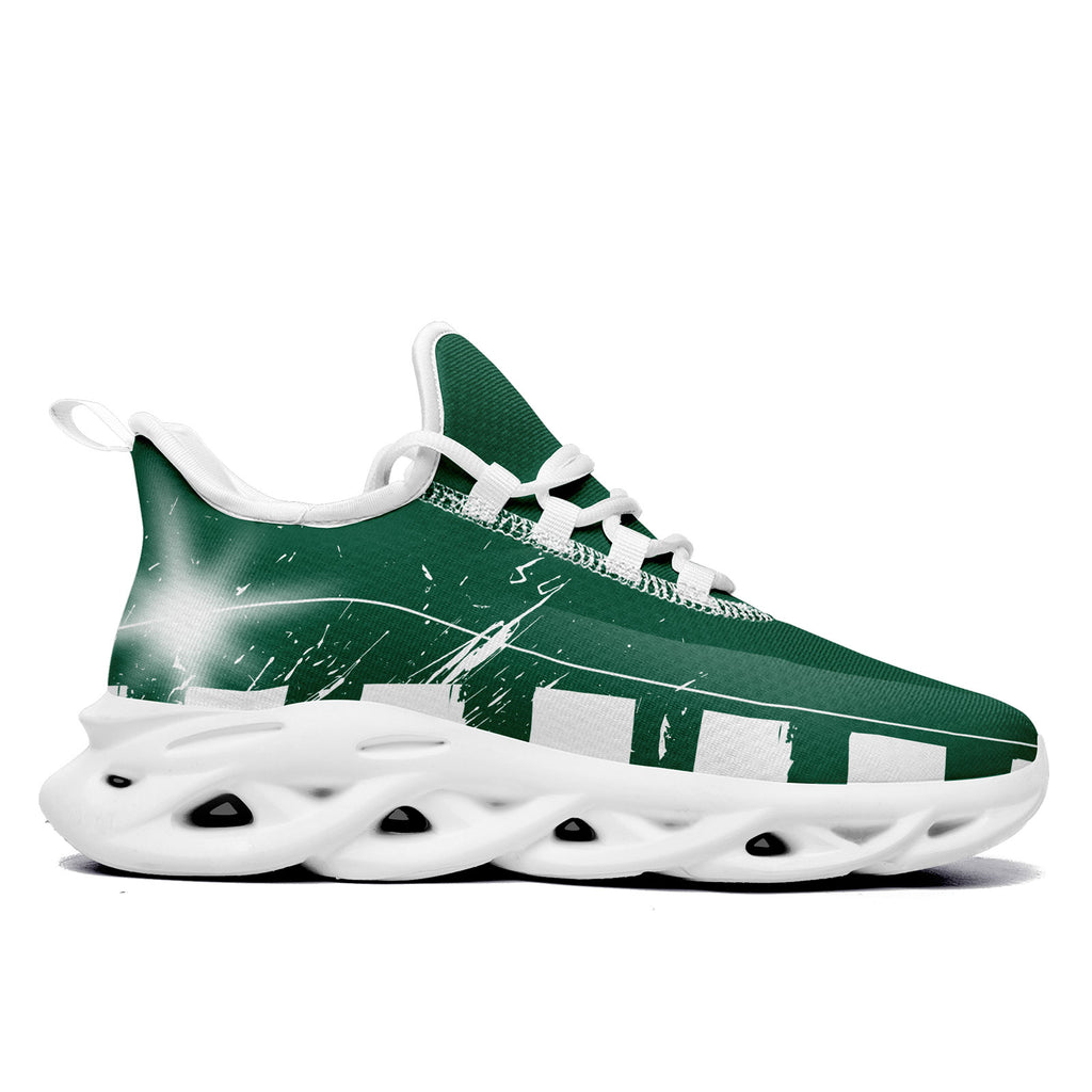 Custom Green White New York MaxSoul Shoes and Hat Combo Offer Personalized Combo ZH-D020264-28