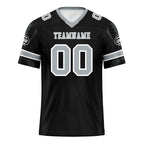 Custom Black Las Vegas Personalized Authentic Football Jersey FBJ02-D025033-23